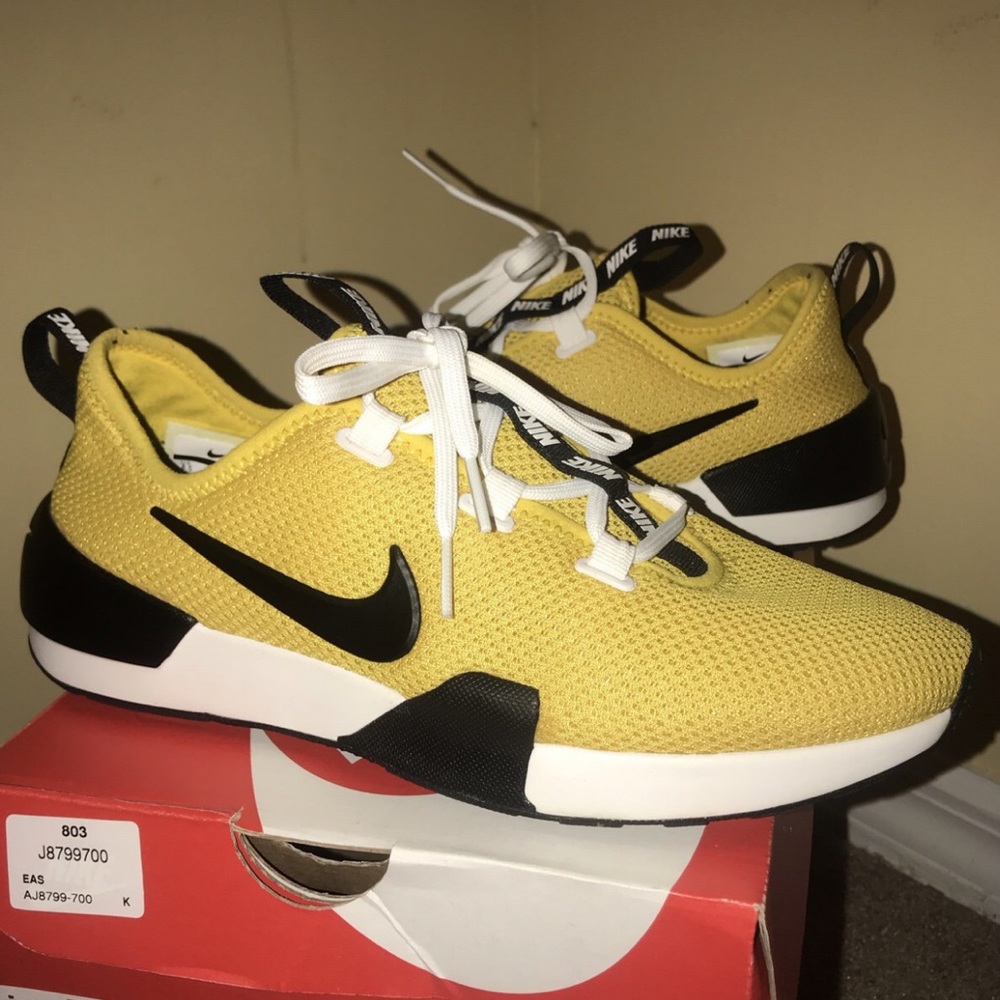 Yellow Nike Ashin Modern